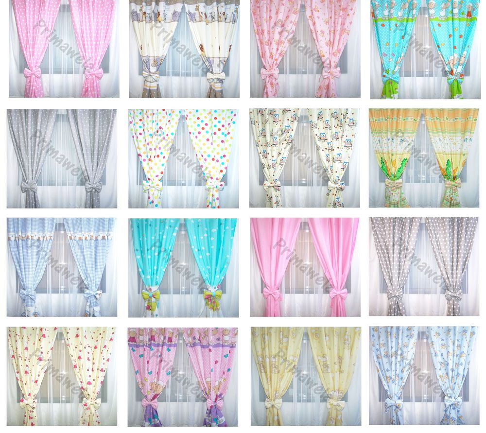 dekoration kinderzimmer gardinen