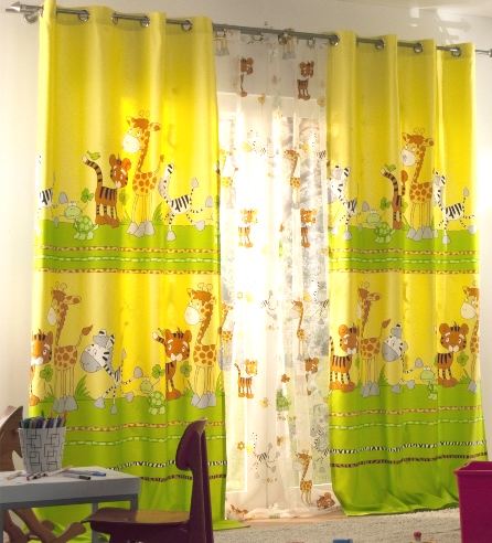 bilder von kinderzimmer gardinenstoffe